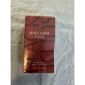 Avon Black Suede THE BLEND Eau De Toilette Spray, NIB, 3.4 fl. oz